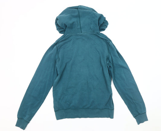 Nike Men's Blue Pullover Hoodie Size S Sports Logo