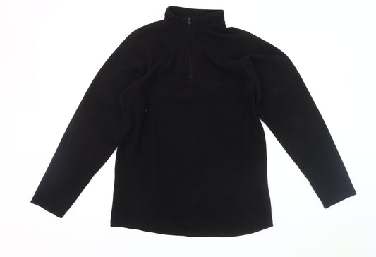 Mens UK L Regular Dare 2B Black Full Zip Sweatshirt