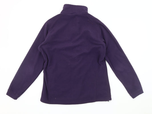 Tog 24 Women's Purple Fleece Jacket Size 10/12