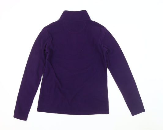 Peter Storm Women's Purple Fleece Pullover Sweatshirt