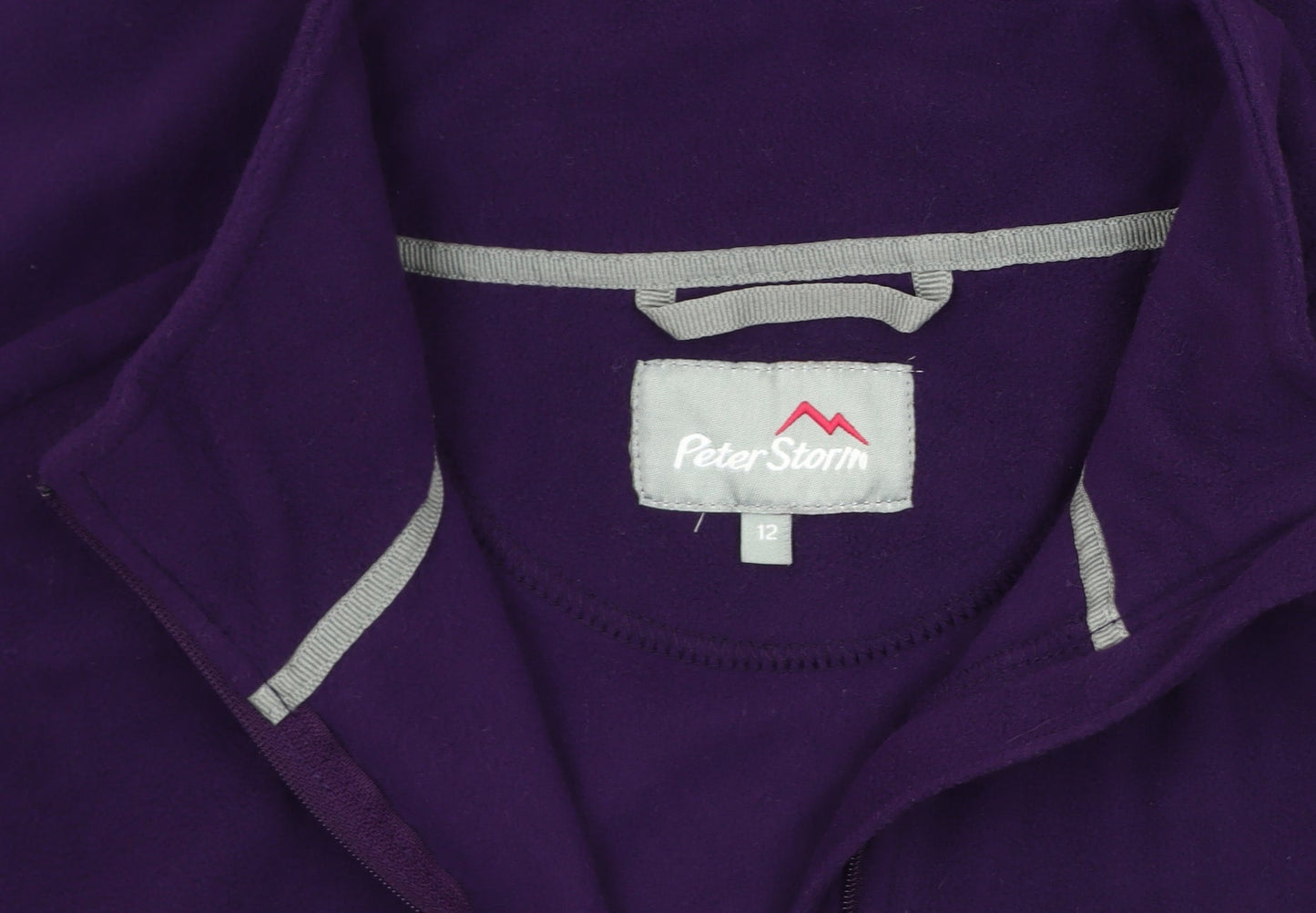 Peter Storm Women's Purple Fleece Pullover Sweatshirt