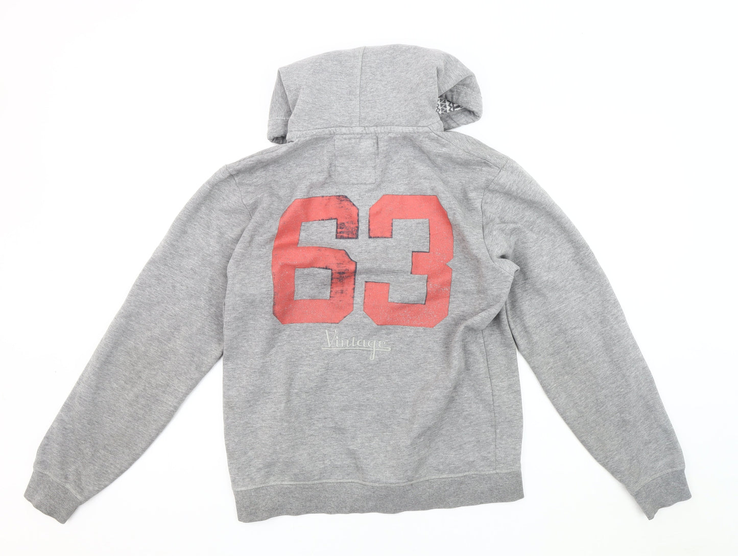 Jack & Jones Men’s Grey Hooded Jacket, Size M, Casual Wear