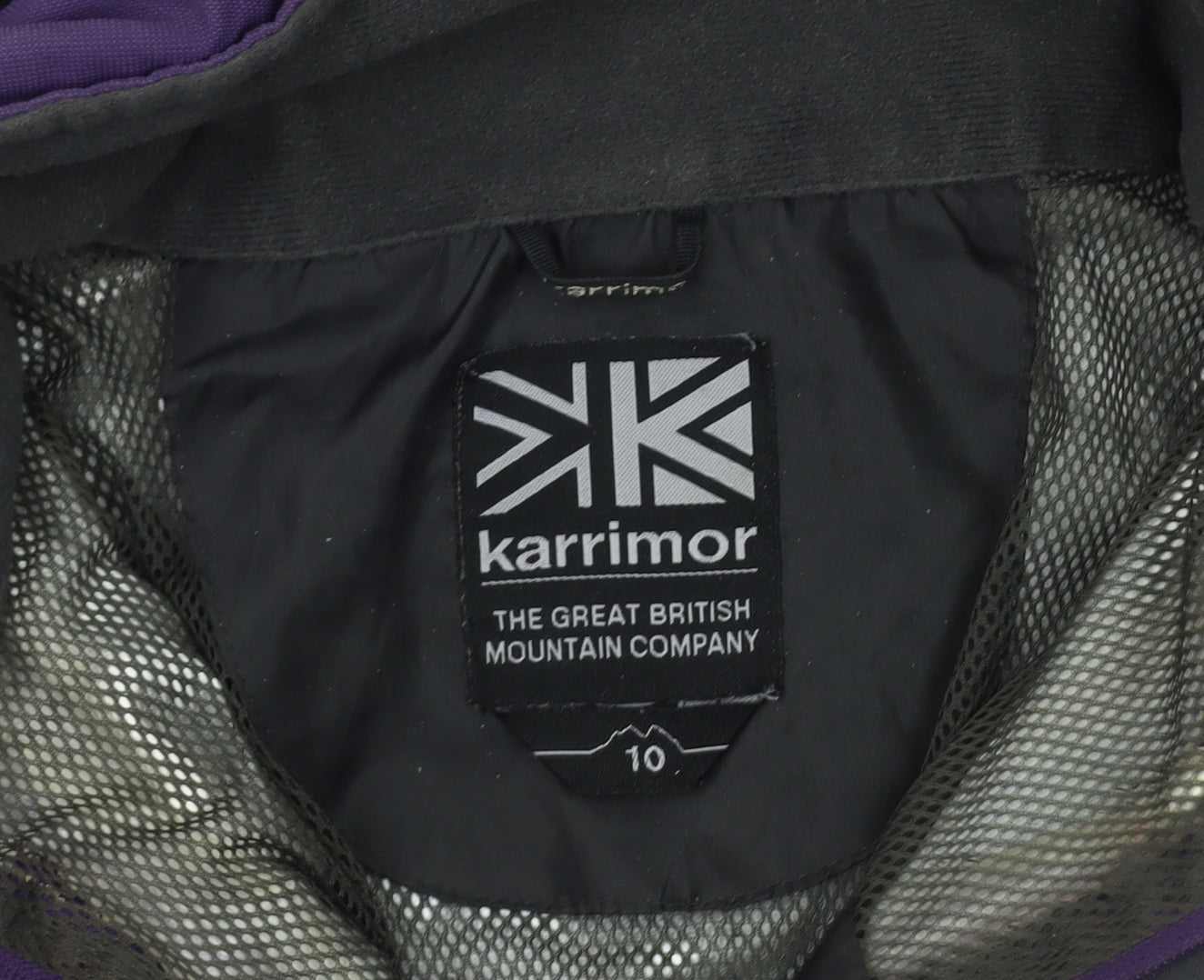 Karrimor Women's Purple Waterproof Jacket Size 10