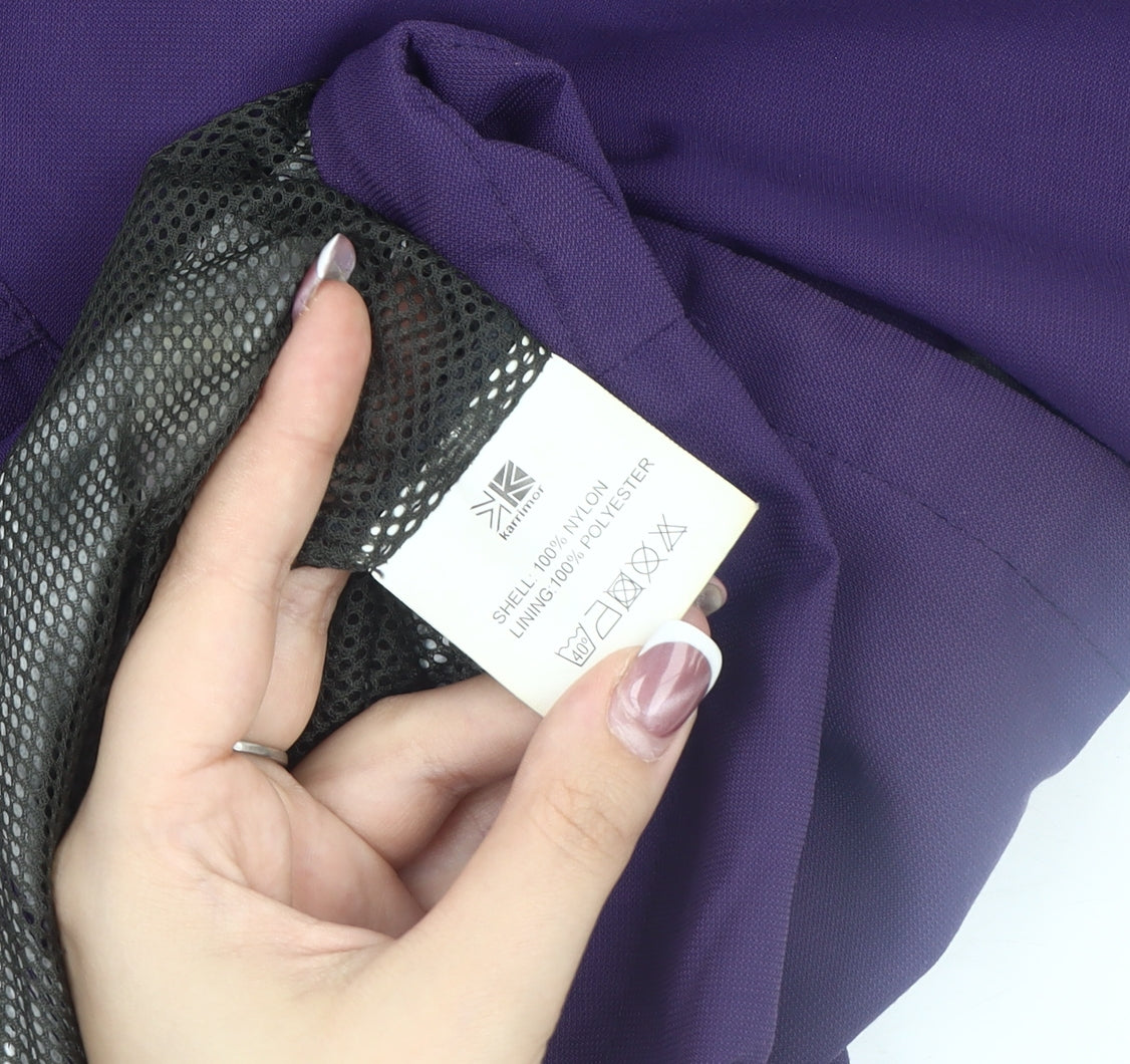 Karrimor Women's Purple Waterproof Jacket Size 10