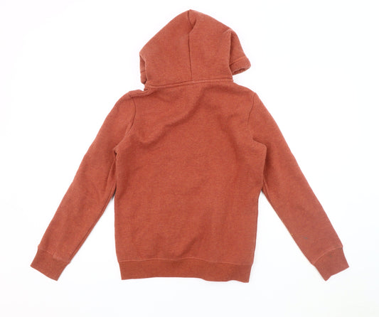 Superdry Women's Red Hooded Jacket Size 10