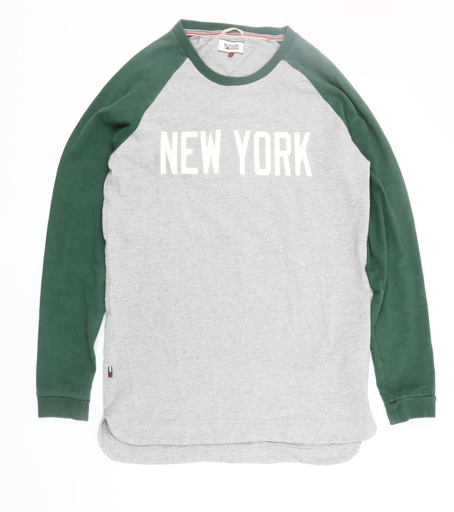 Hilfiger Denim Men’s Grey Pullover Sweatshirt L
