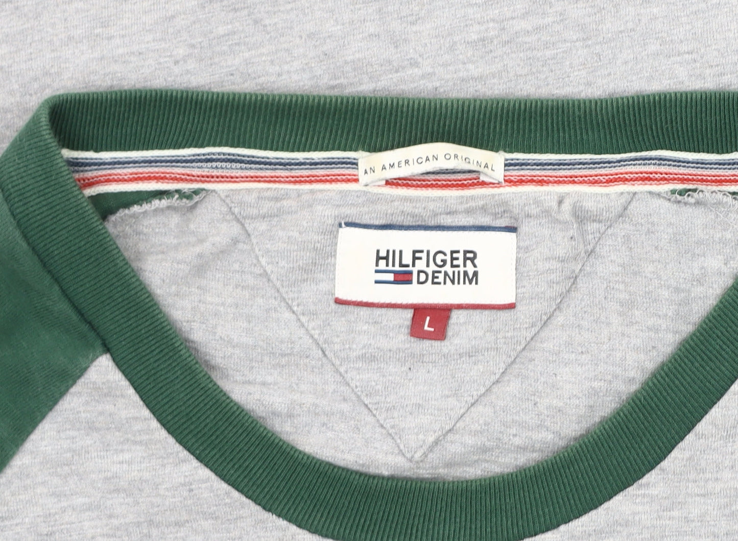 Hilfiger Denim Men’s Grey Pullover Sweatshirt L