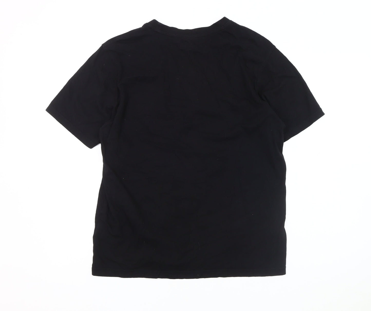 FILA Men's Black Crew Neck Logo T-Shirt Size M