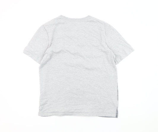 Whistles Men's Grey Graphic Print T-Shirt M