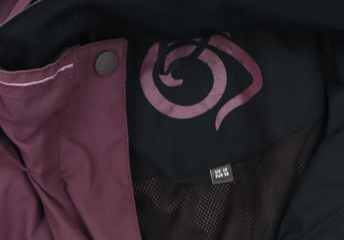 Craghoppers Women's Purple Rain Jacket Size 10