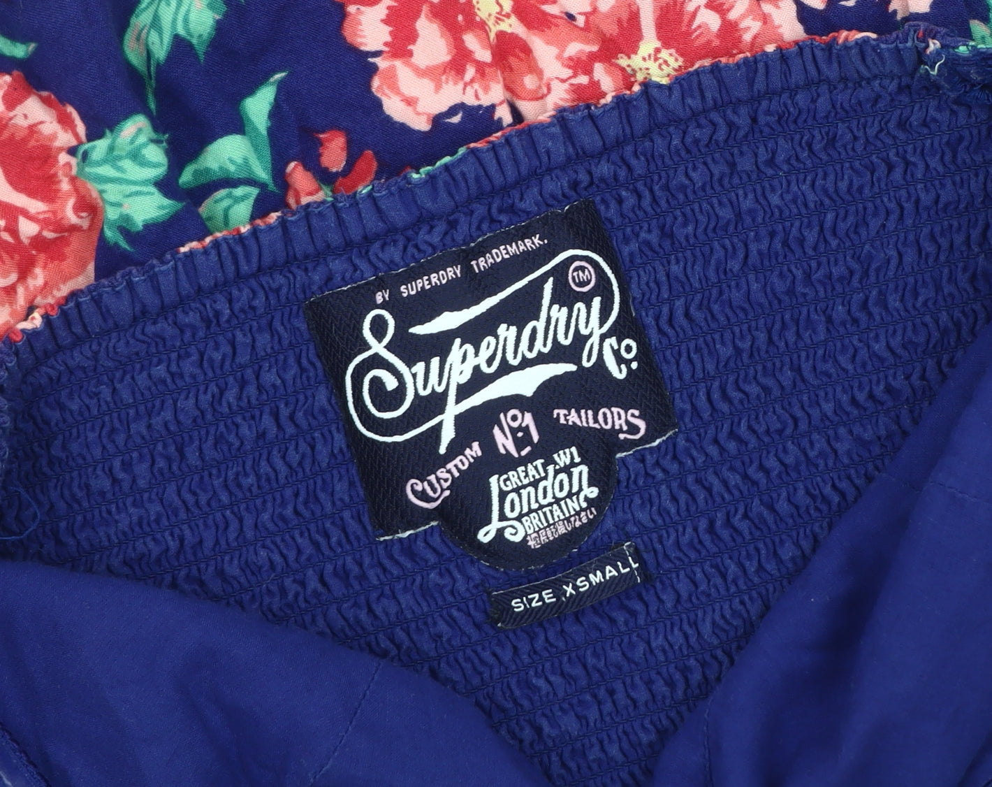 Superdry Women's Floral A-Line Dress XS