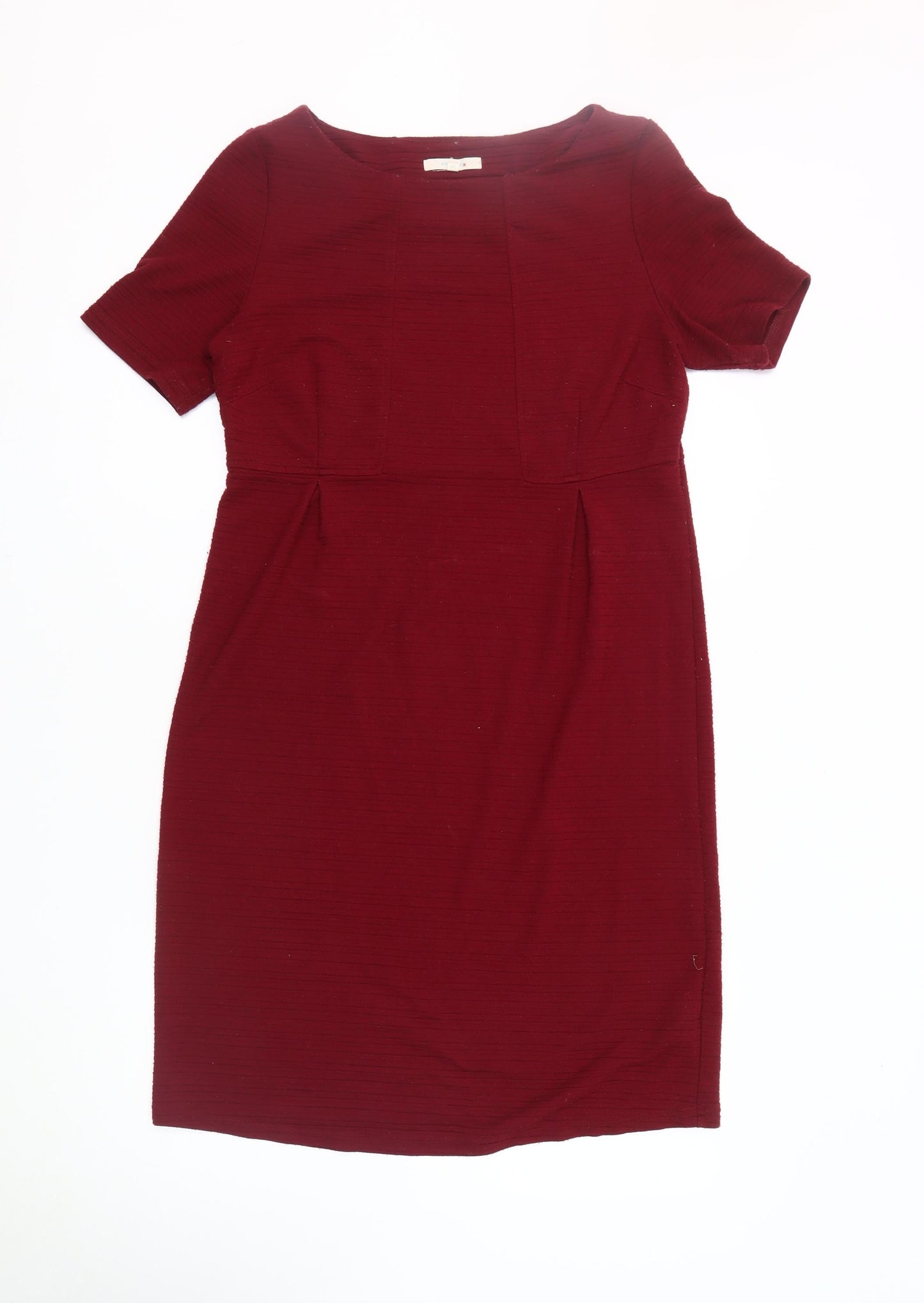 White Stuff Women's Red Sheath Dress Size 14