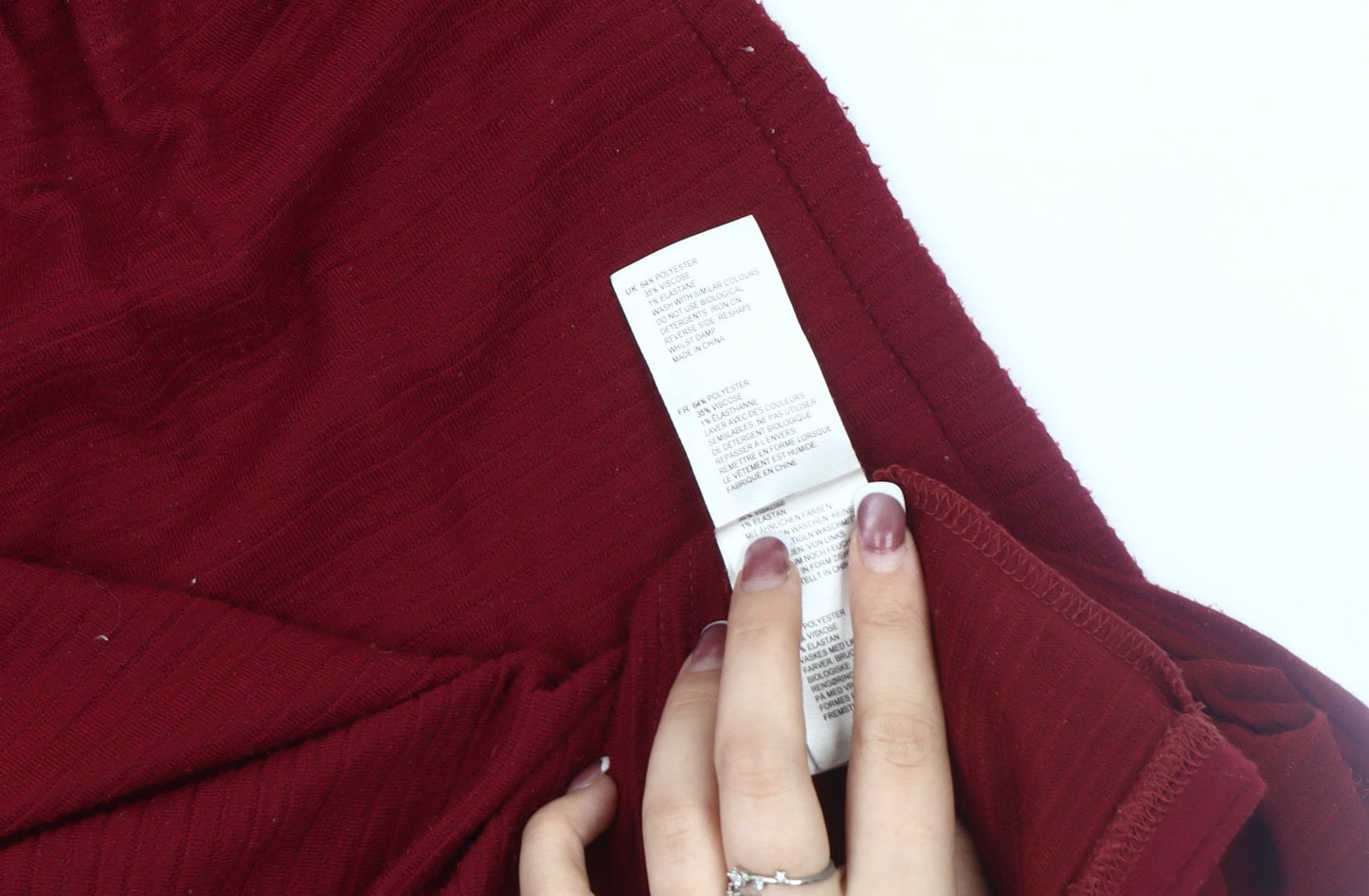 White Stuff Women's Red Sheath Dress Size 14