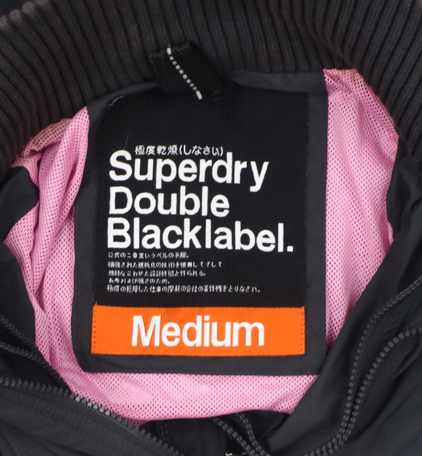 Superdry Women's Black M Basic Jacket with Logo