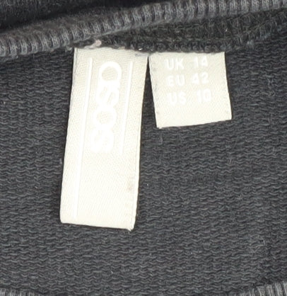 Additional view of ASOS Women's Black Pullover Sweatshirt, size 14