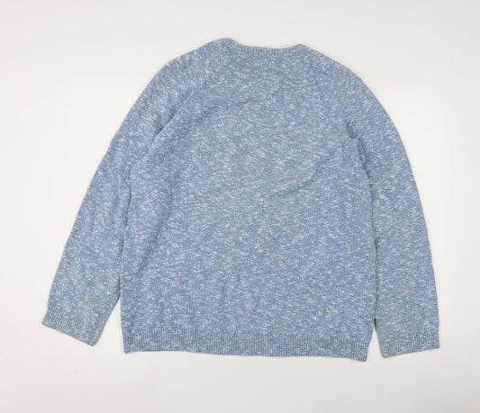Marks and Spencer Men's XL Blue Pullover Jumper