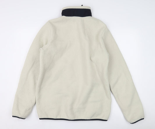 Livery Men's White Mid-Length Basic Jacket M