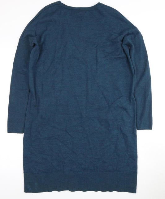 Hobbs Women's Blue Jumper Dress, Size 12, Casual Knit