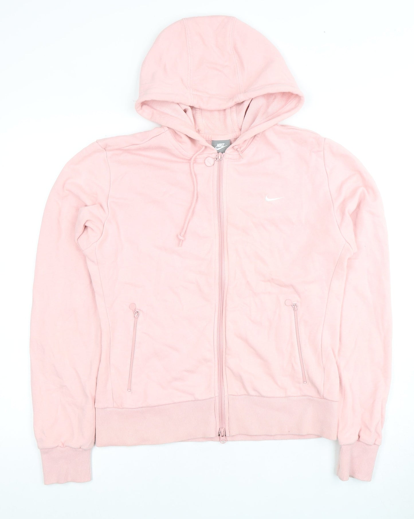Nike Women's Pink Full Zip Hoodie L