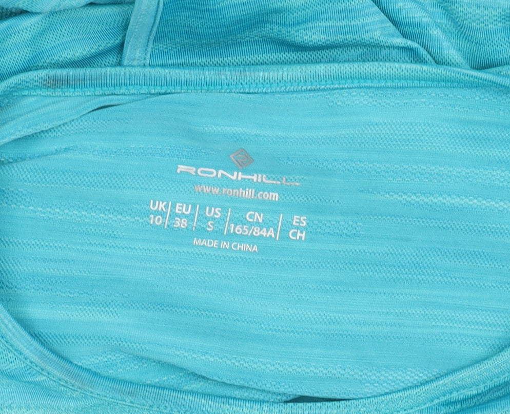 Ronhill Women's Blue Sleeveless Activewear Top Size 10