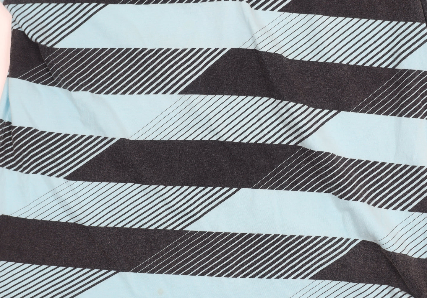 Billabong Men's Blue XL Striped Slim Fit Polo Shirt