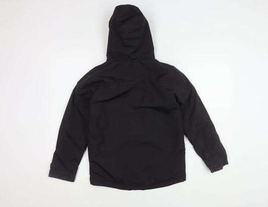No Fear Boys Black Winter Parka Jacket 7-8 Years