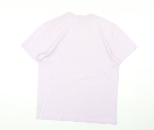 Blood Brother Men's Purple Crew Neck T-Shirt M