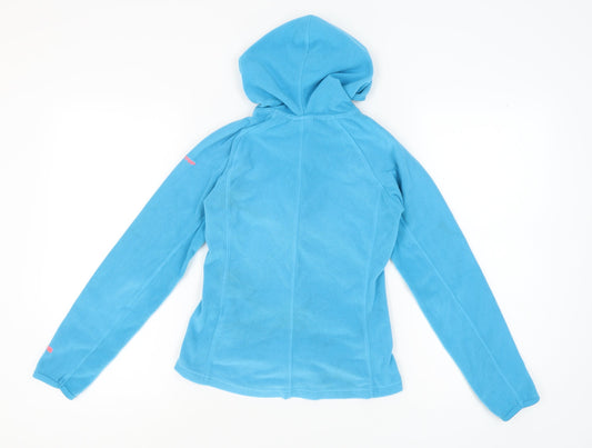 Trespass Women's Blue Hooded Fleece Jacket XS