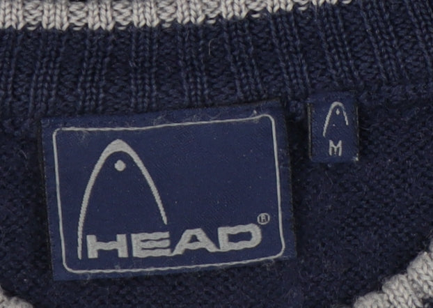 Head Men's Blue Medium Pullover Knit Jumper
