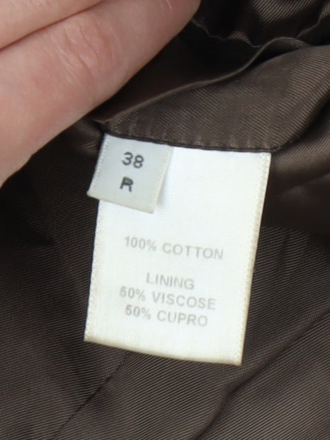 T.M. Lewin Men's Brown Blazer - Size 38R