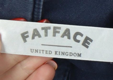 FatFace Women's Blue Chino Trousers Size 12