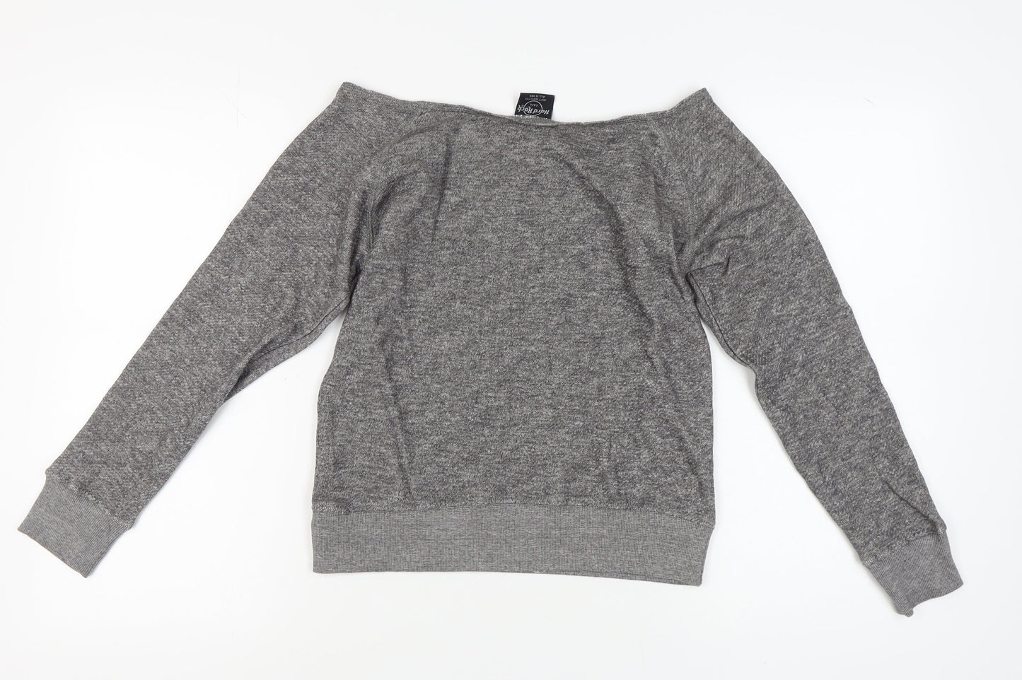 Hard Rock Cafe Women's Grey Logo Sweatshirt, Size S