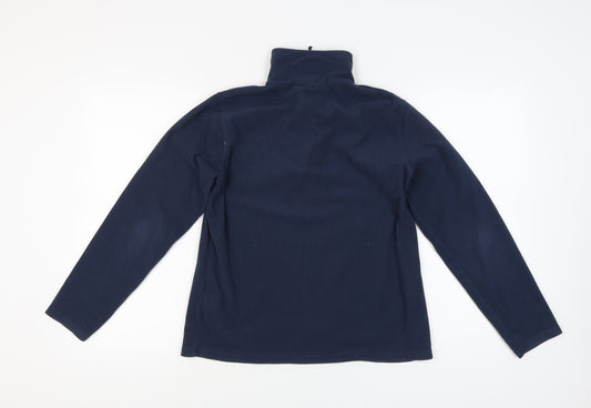 Mountain Warehouse Women's Blue Fleece Sweatshirt Large