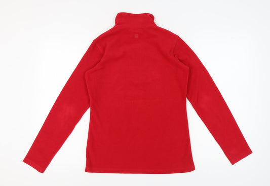 Mountain Warehouse Women's Red Fleece Pullover S