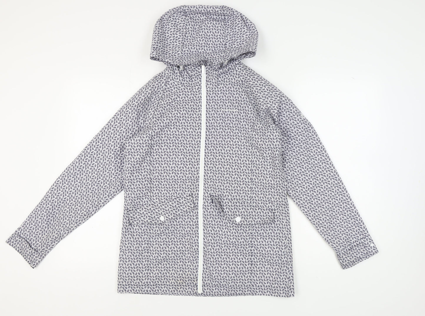 Craghoppers Women's Blue Rain Coat Jacket, Size 8