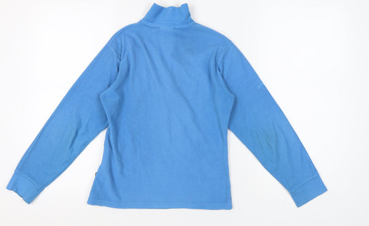 Trespass Women's Blue XS Fleece Henley Sweatshirt