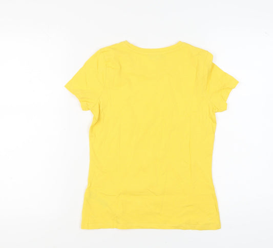 Hobbs Women's Yellow XS Short Sleeve T-Shirt