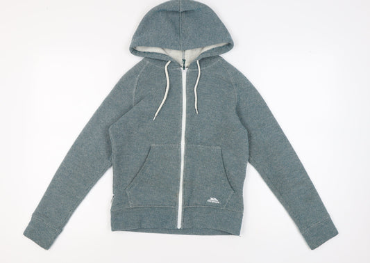 Trespass Unisex Blue XS Full Zip Hoodie