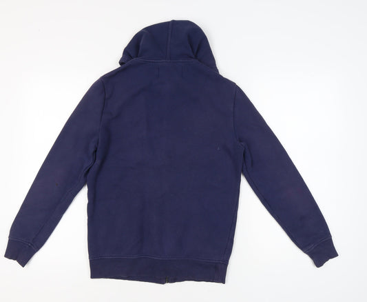 Calvin Klein Men's Blue Full Zip Hoodie S