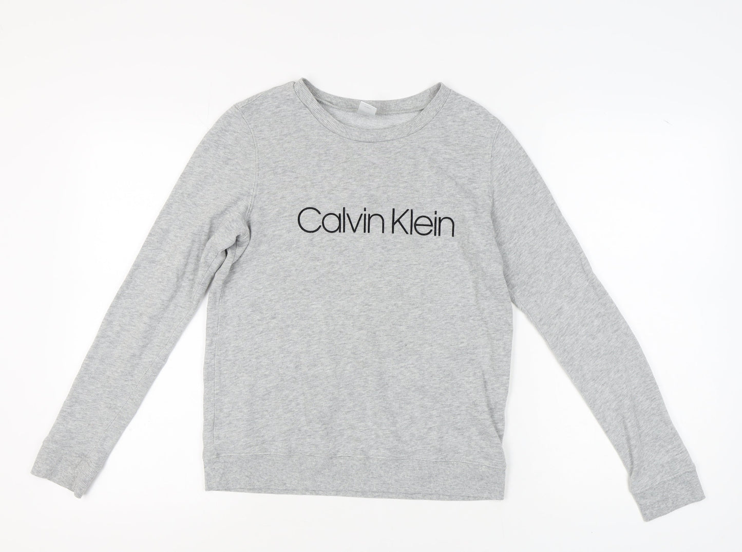 Calvin Klein Women's Grey Pullover Sweatshirt XS