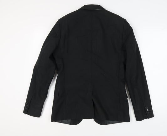 Calvin Klein Men's Black Regular Fit Blazer M