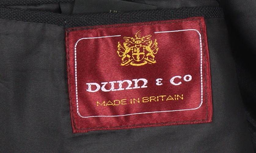 Dunn & Co Men's Black Tuxedo Blazer, Size 44, Formal Wear