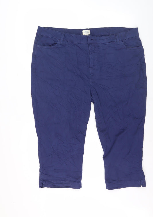 Mountain Warehouse Women's Blue Capri Jeans Size 20