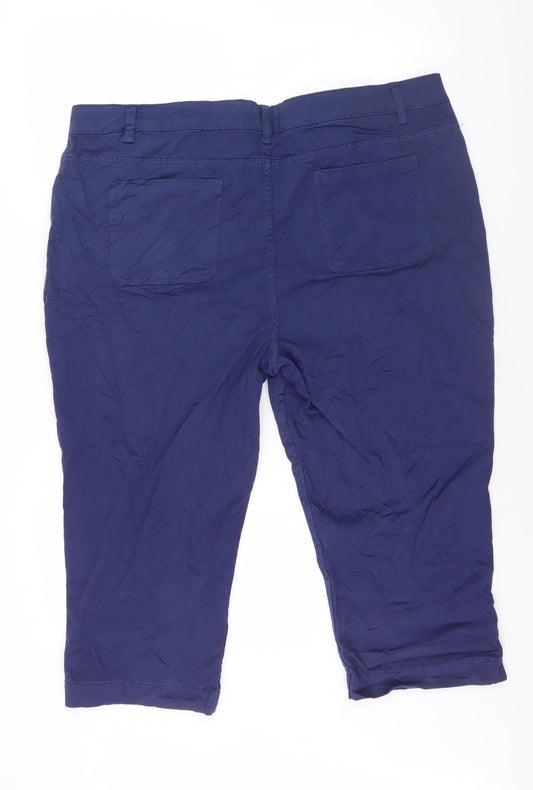 Mountain Warehouse Women's Blue Capri Jeans Size 20