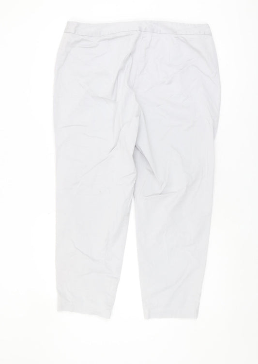 Marks and Spencer Women Grey Trousers Size 16