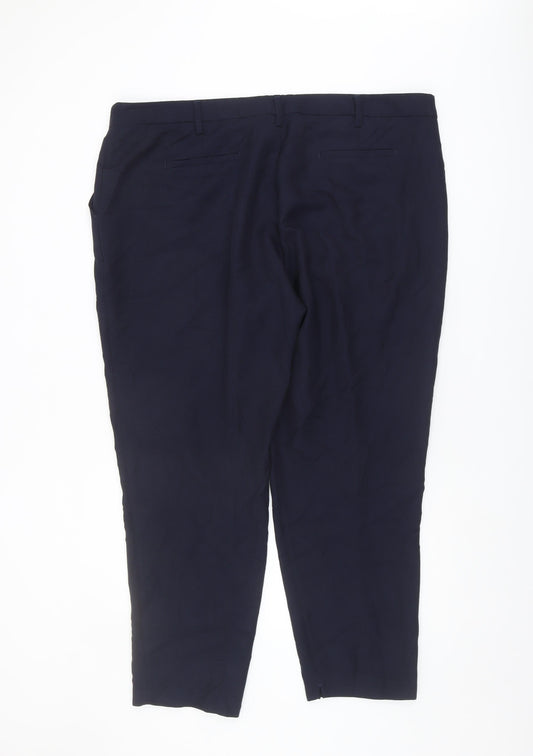 Next Women's Blue Trousers Size 20L