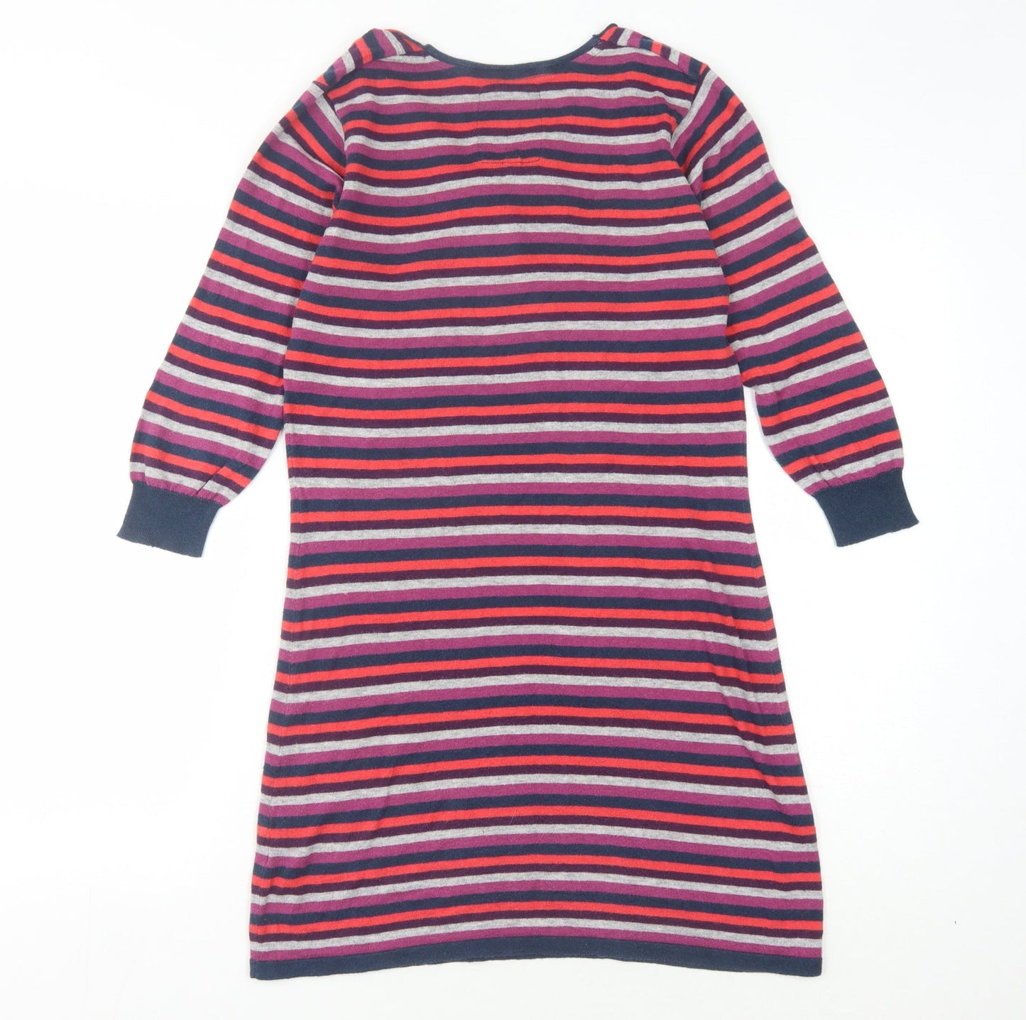 Fat Face Women's Multicoloured Jumper Dress Size 10