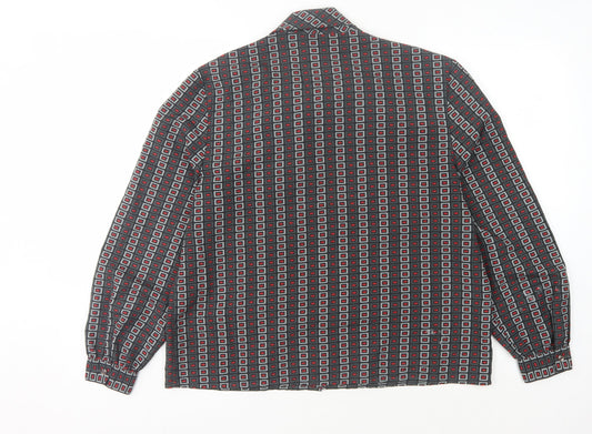 Eastex Womens Multicoloured Geometric Blouse Size 16