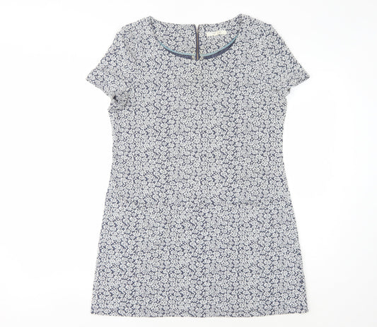 White Stuff Women's Blue Floral Dress Size 12