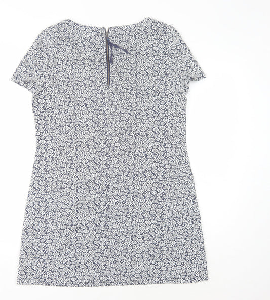 White Stuff Women's Blue Floral Dress Size 12
